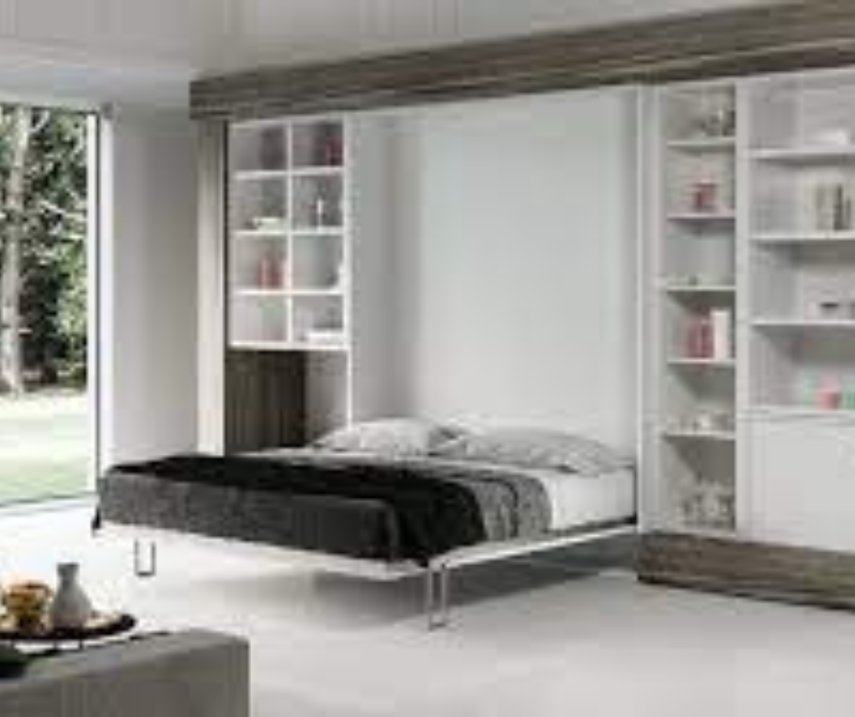 wall bed in office