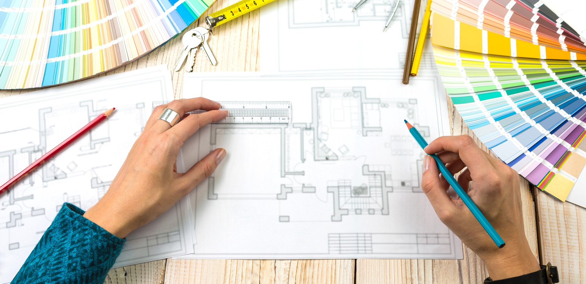 cad drawing & e-design or online space design